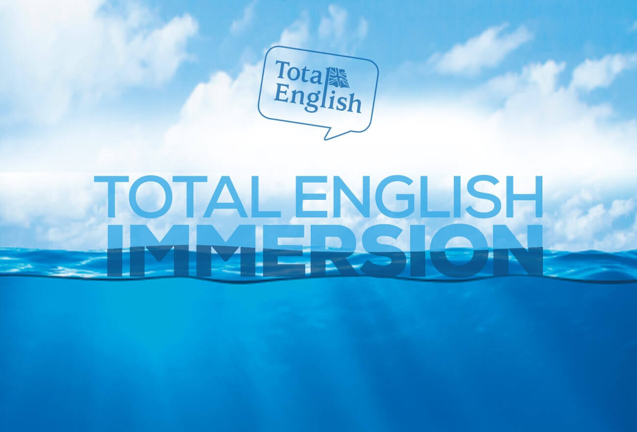 immersion, total english, curso de ingles, professores internacionais, curso de ingles