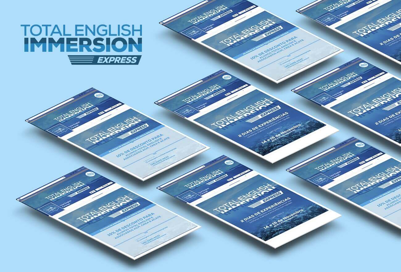 immersion, total english, curso de ingles, professores internacionais, curso de ingles