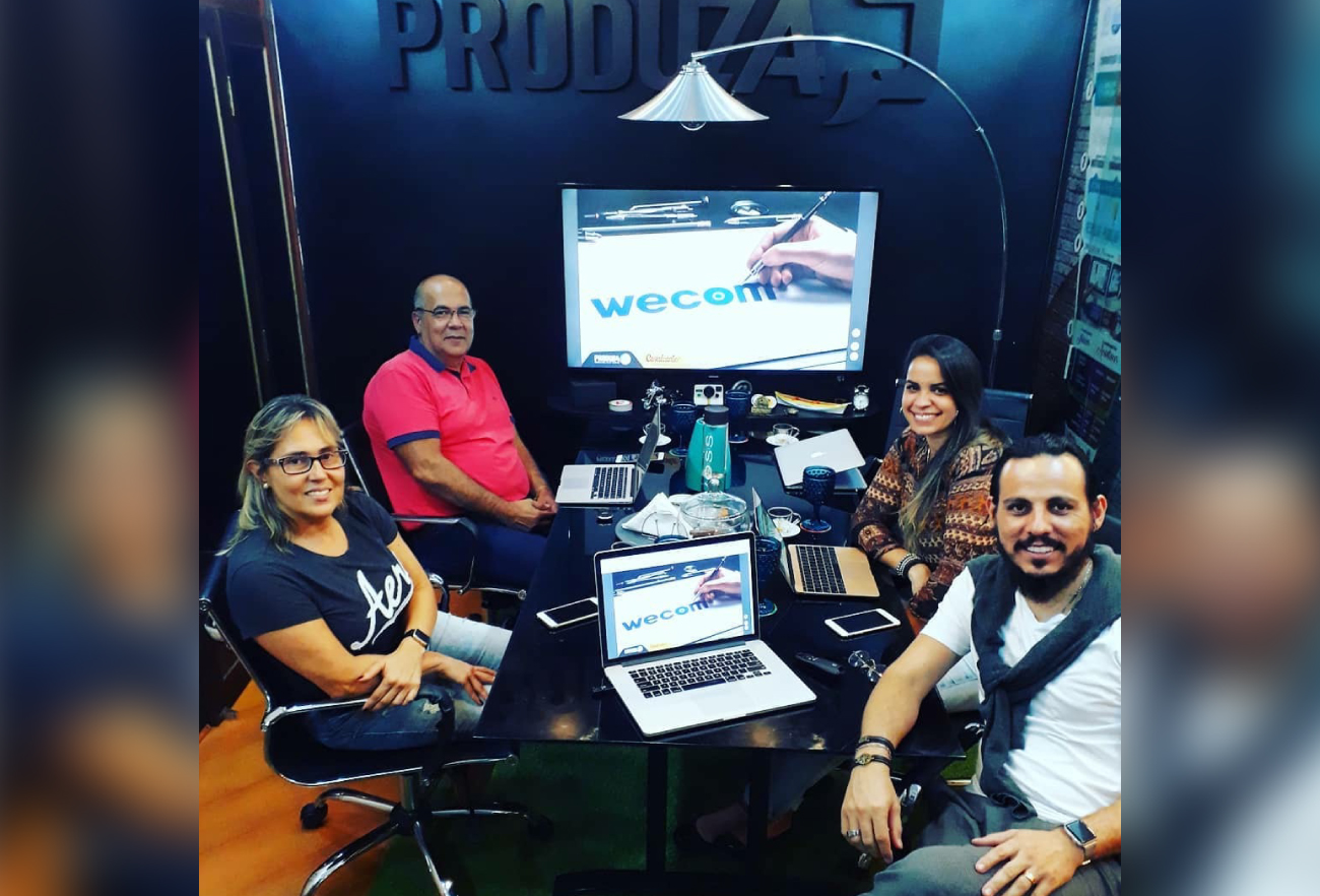 wecom, cliente produza, treinamento